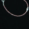 OLIO E ACETO Tanabata Special Collection Rhodonite Pearl Beaded Bracelet OLIO-OA13A19-YFC Silver/Pink Orange
